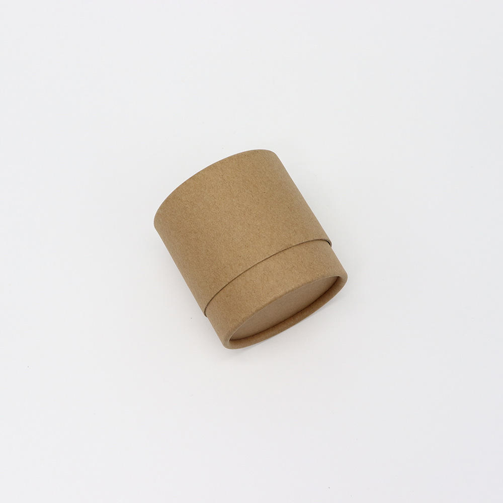 Tubos cosméticos de papel biodegradables Tubos Kraft en blanco