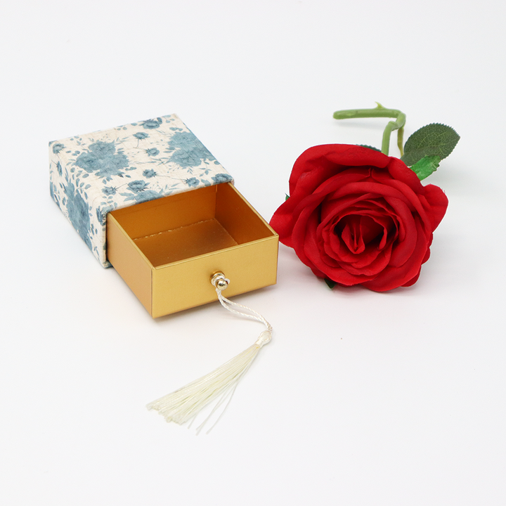 Caja cilíndrica de cartón para joyería de lujo personalizada, embalaje de tubo de papel para reloj, pendientes de piedras preciosas, pulsera, collar, anillo
