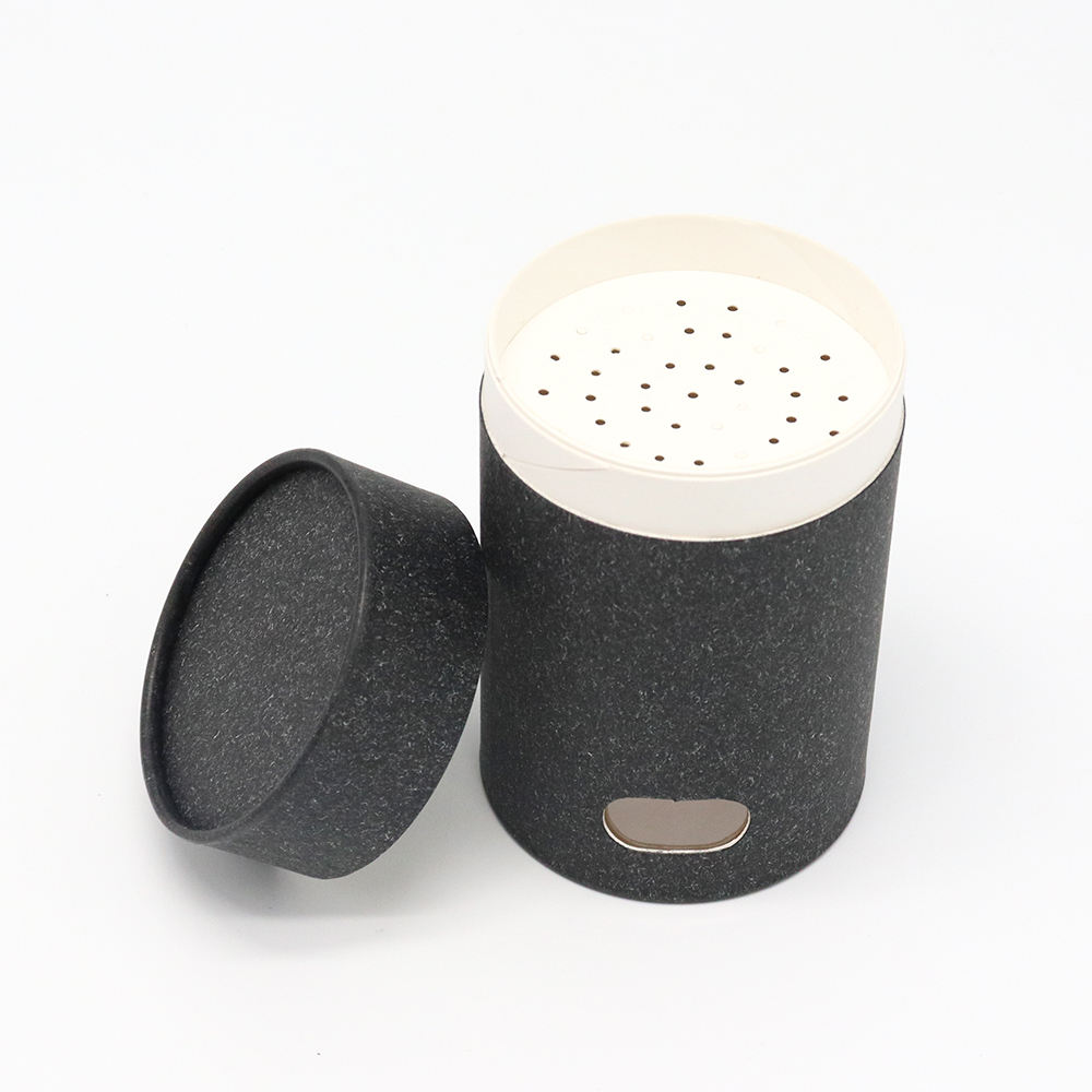 Tubos de cartón reciclados textura de papel tejido tubo de papel del tamiz para la comida en polvo