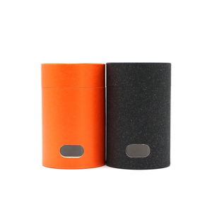 Tubos de cartón reciclados textura de papel tejido tubo de papel del tamiz para la comida en polvo