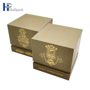 Cajas de embalaje de regalo hechas a mano, caja cuadrada de papel, taza, cajas de papel Kraft