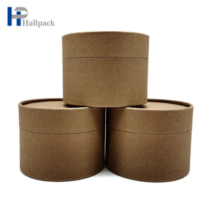 Tubo de papel de cartón cilíndrico para embalaje de café, bebida, jugo, champán y tequila, duradero y resistente