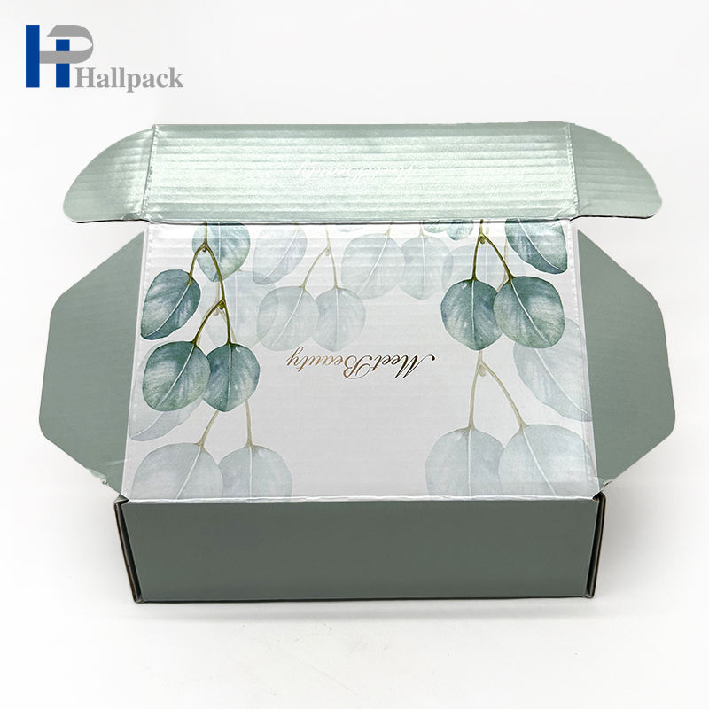 Caja elegante del paquete del regalo de la cartulina de encargo que dobla la caja de papel rígida plegable