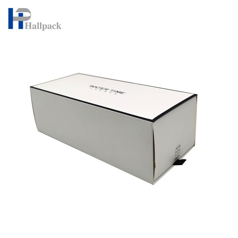 Caja de embalaje de papel de regalo de caja de papel tipo cajón de marca personalizada