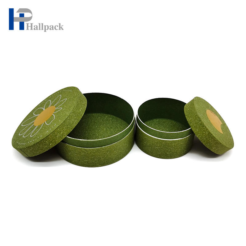 Tubo del Libro Verde de la crema facial que empaqueta el tubo de envío de la caja de empaquetado del papel de Kraft