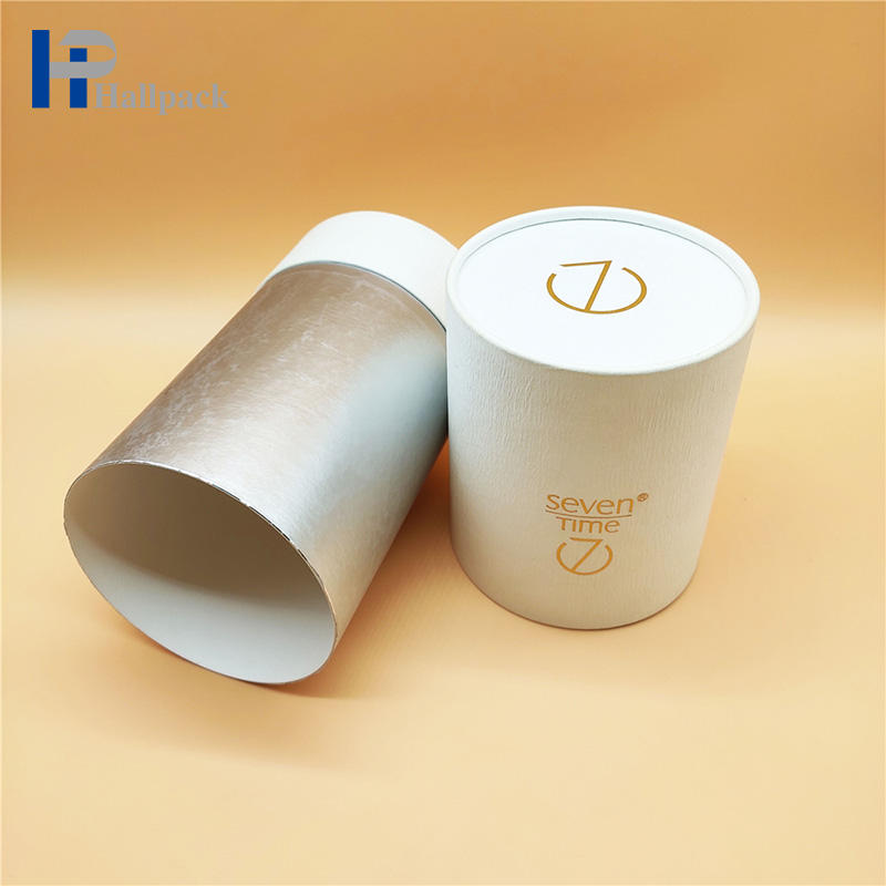 Tubo de empaquetado biodegradable redondo del papel del envase del té de Kraft del palillo para el protector labial