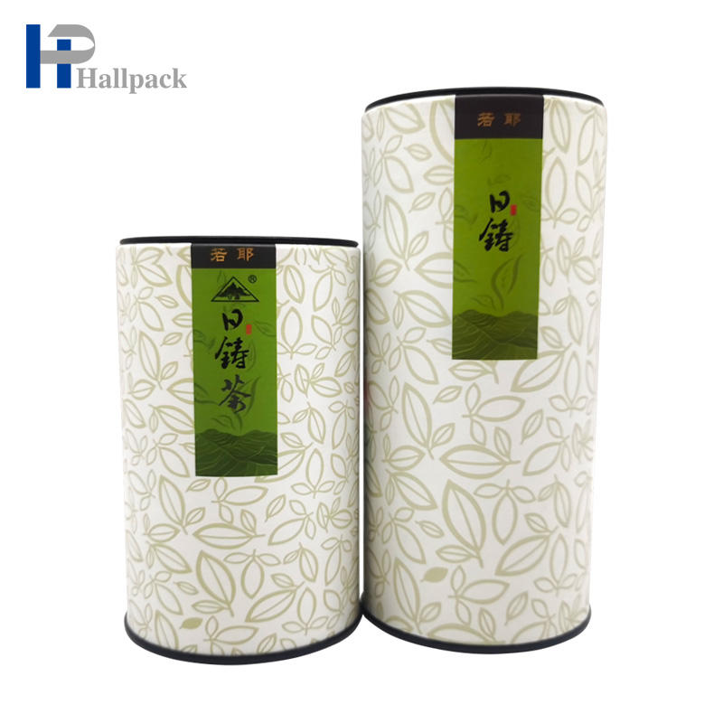 Tubo de papel de cartón para enlatado de alimentos, tubo de papel con tapa de metal