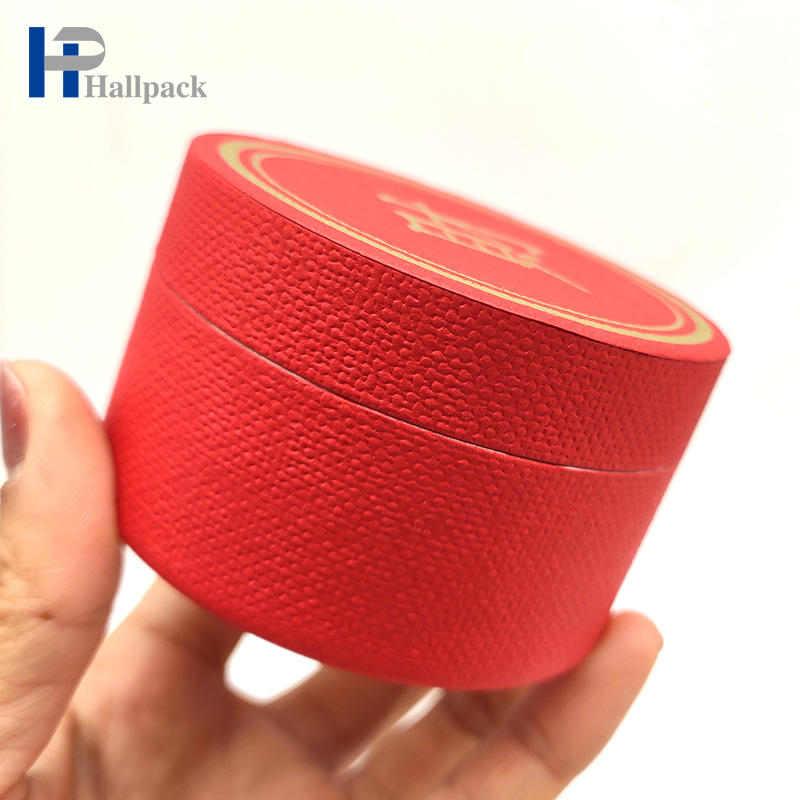 Embalaje de té de tubo de papel de cilindro redondo Kraft de tubo de papel de regalo