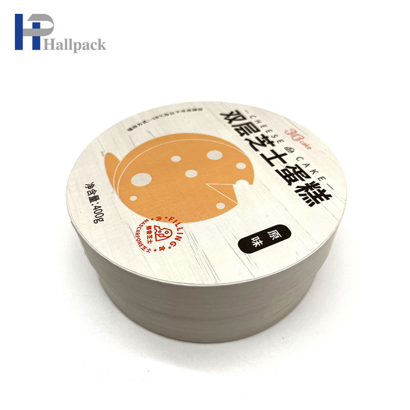 Tubo redondo portátil del papel de la tapa del papel del vidrio del tubo del papel del bálsamo de nuez de los cosméticos