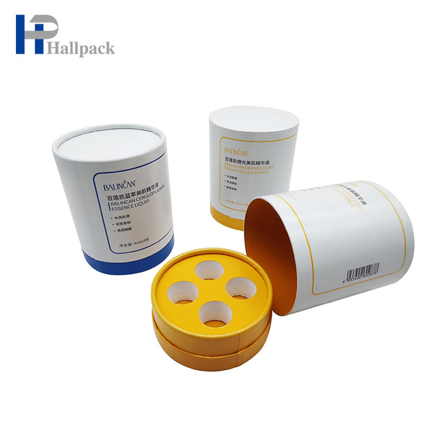 Los partes movibles de la espuma apoyan el tubo de papel especial de la caja de empaquetado del tubo de papel de Kraft