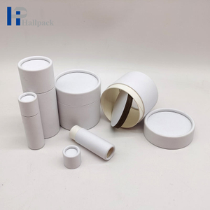 Tubo de papel natural para lápiz labial, tubo de desodorante, tubos de papel Kraft Push Up