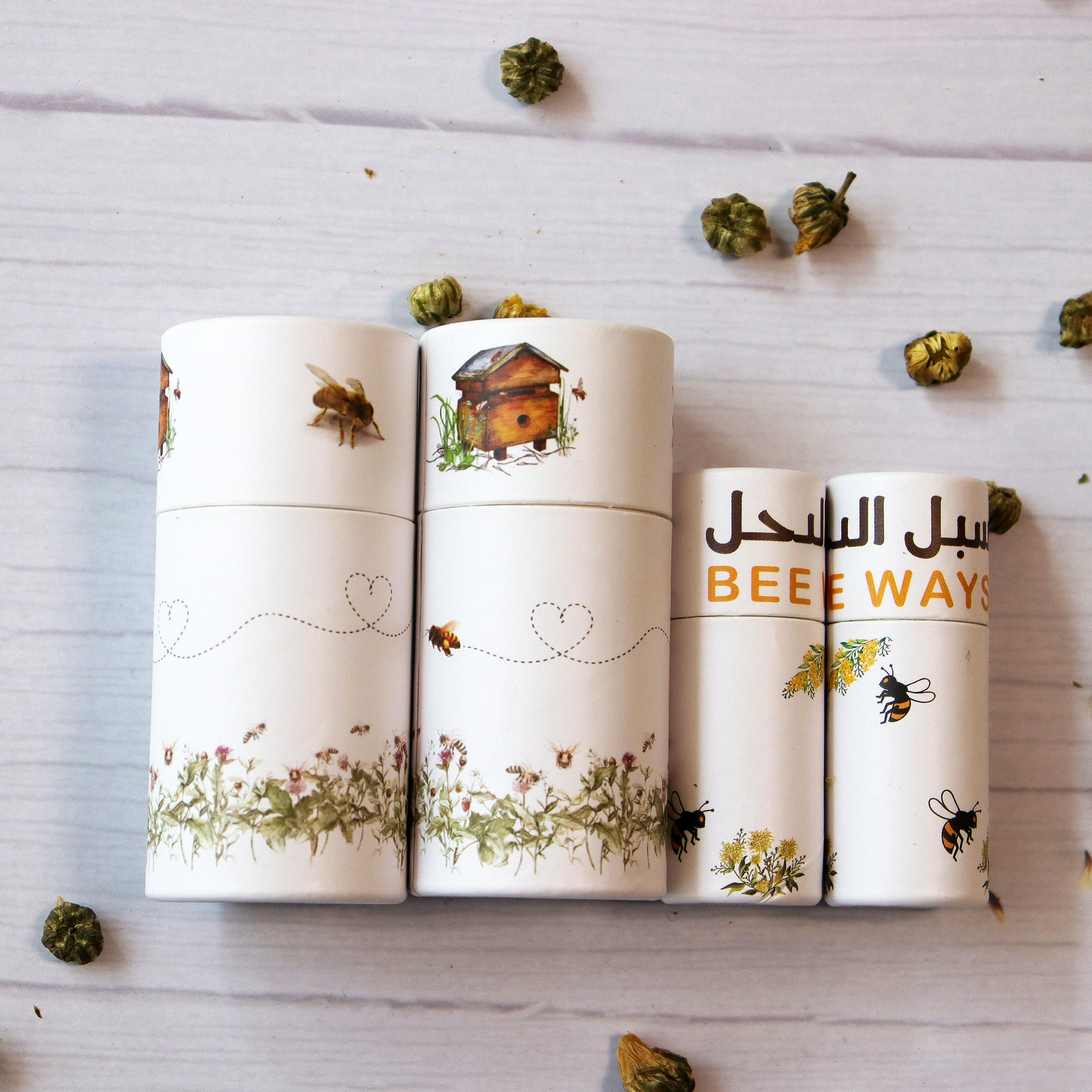 Firstsail diseño personalizado grano de té suelto cilindro inteligente cartón respetuoso con el medio ambiente café de calidad alimentaria tubo de papel de embalaje