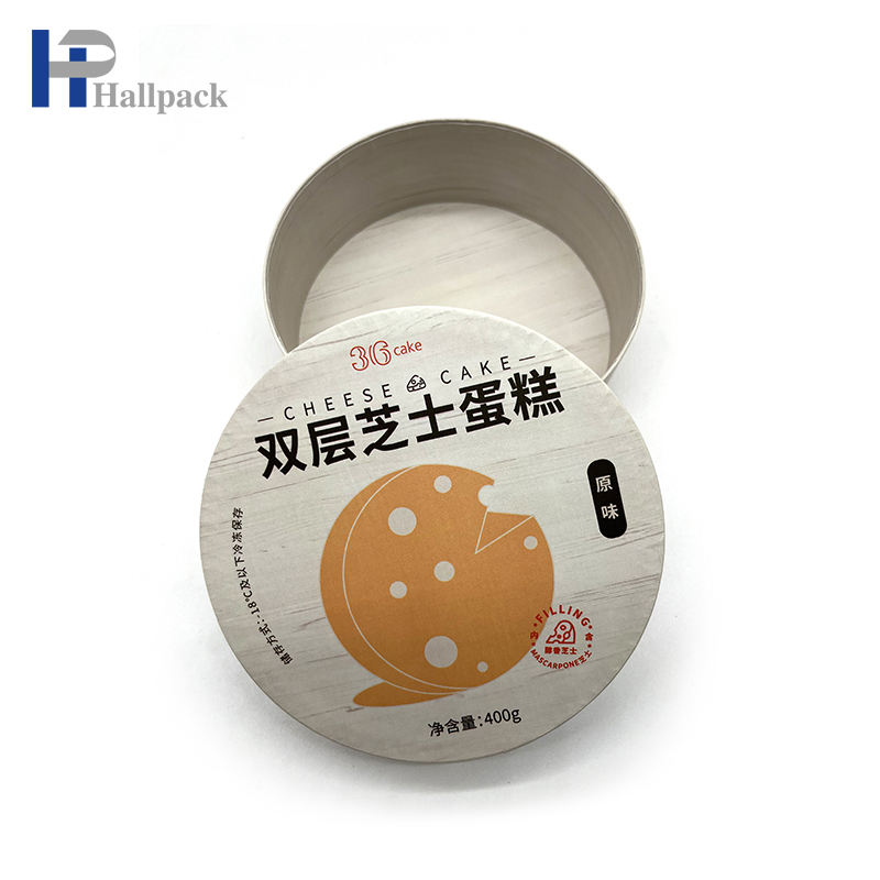 Tubo de papel que hace el tubo de papel de la tapa de papel redonda de la torta de la impresión de la fuente