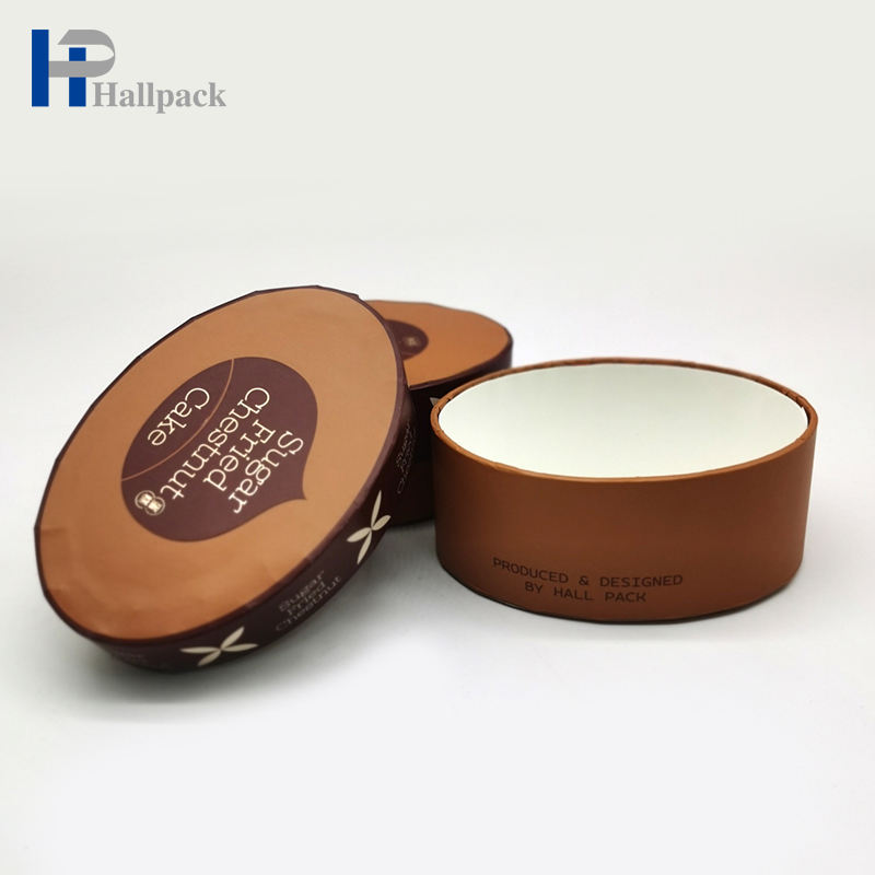 Tubo de papel ovalado del tubo de papel de empaquetado biodegradable de la categoría alimenticia de la venta caliente