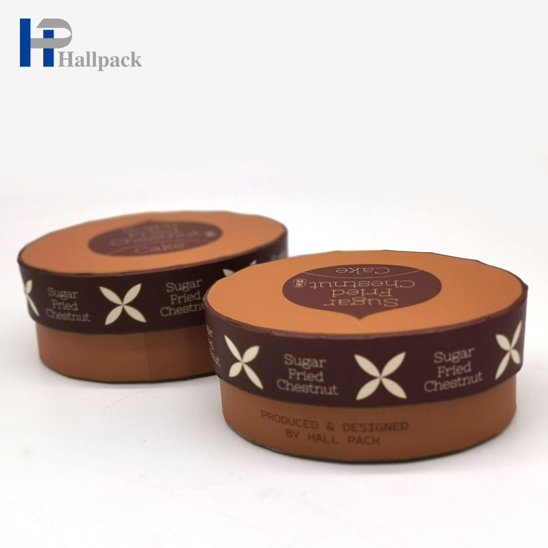 Tubo de papel ovalado del tubo de papel de empaquetado biodegradable de la categoría alimenticia de la venta caliente