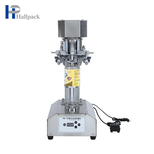 Máquina de sellado eléctrica multifunción para cosméticos, electrónica, sobremesa, enlatado de alimentos, cerveza, lata de aluminio, 370w