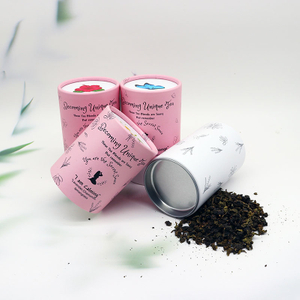 Embalaje de té de cartón personalizado reciclable para té para té para té granos de café