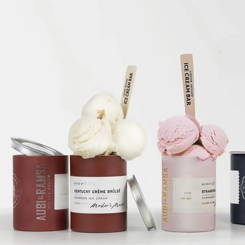 8oz recipientes de helado