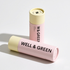 Material reciclable Tubos de papel impresos personalizados Desodorante Lipstick Lip Balm Papel Tube Packaging