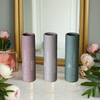 Tubo de protector labial personalizado de papel biodegradable, forma redonda, cilindro de empuje hacia arriba, barra de loción, embalaje de tubos de papel