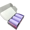 Paquete de caja de cartón de regalo personalizado respetuoso del medio ambiente caja de papel corrugado empaquetado para sistema de regalo de té y café