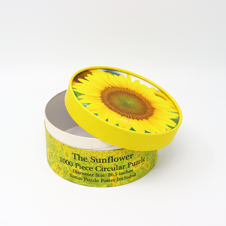 Tubo de papel de empaquetado de la caja del cilindro de la cartulina del arte de encargo amistoso de Eco que empaqueta para el rompecabezas del juguete de los niños