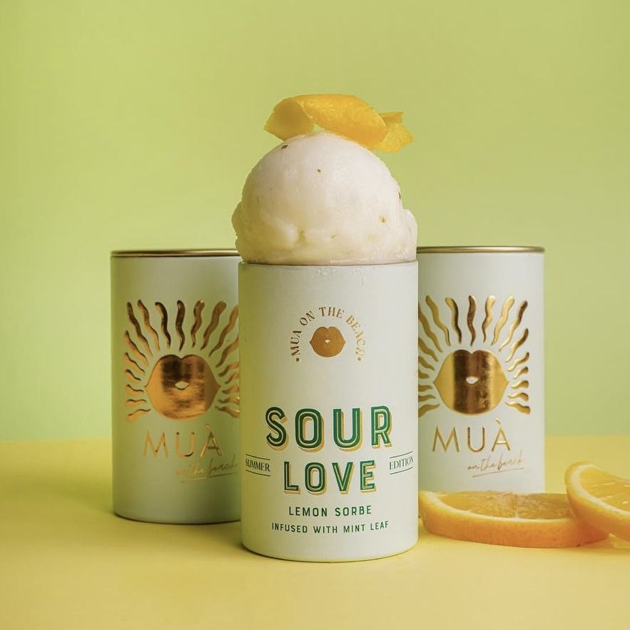 Cilindro de cartón creativo personalizado, contenedor de helado de calidad alimentaria con tapa metálica, tubo de papel, paquete de papel de aluminio de pared interior