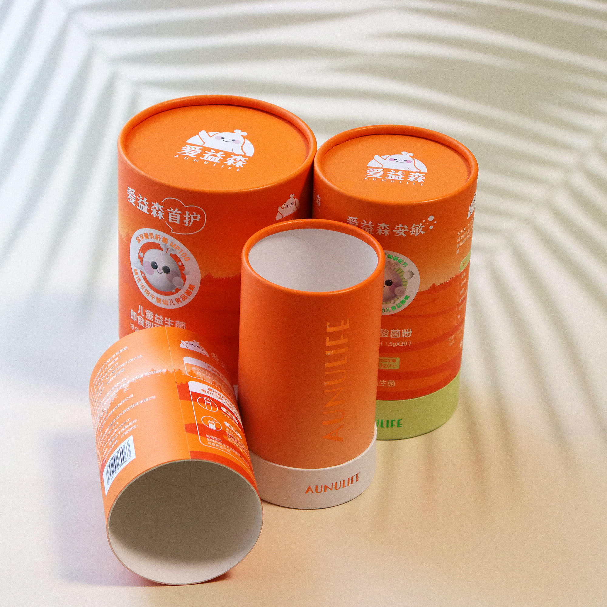 Embalaje personalizado de alta capacidad, tubo de papel, borde de rollo, forma de cilindro, caja de regalo, botella de cosméticos, embalaje de tubo de papel de calidad alimentaria
