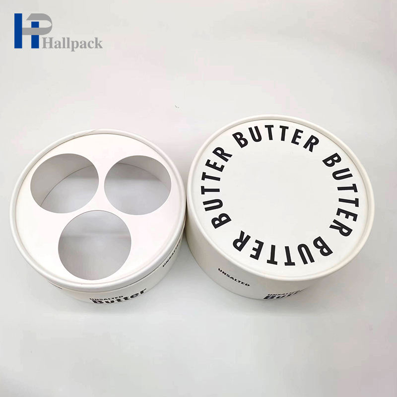 Modifique el cilindro de papel para requisitos particulares para el tarro que empaqueta la caja de papel del tubo redondo de la botella de aceite esencial