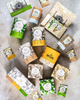 Tubo de cartón de papel de embalaje redondo de calidad alimentaria respetuoso con el medio ambiente para proteína en polvo/café/té