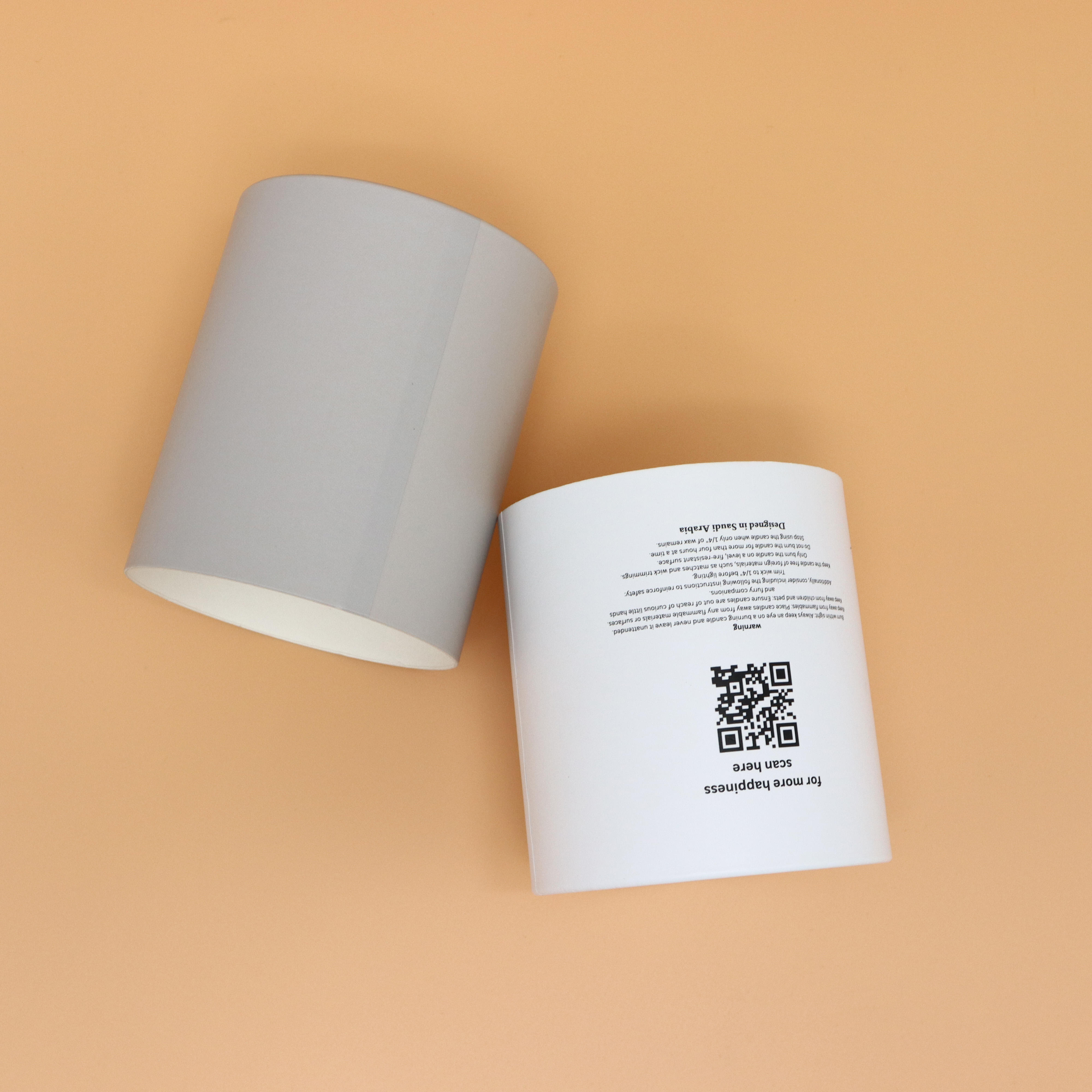 Impresión personalizada Reciclable Papel de regalo ecológico Cajas cilíndricas Tubos para velas Contenedores personalizados Cajas de regalo Tubos de embalaje