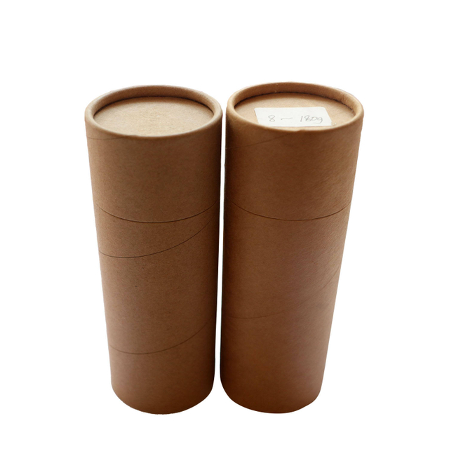 Envío por correo Tubo de embalaje más barato Tubo de papel Kraft ecológico de alta calidad Tamaño personalizado para velas artesanales