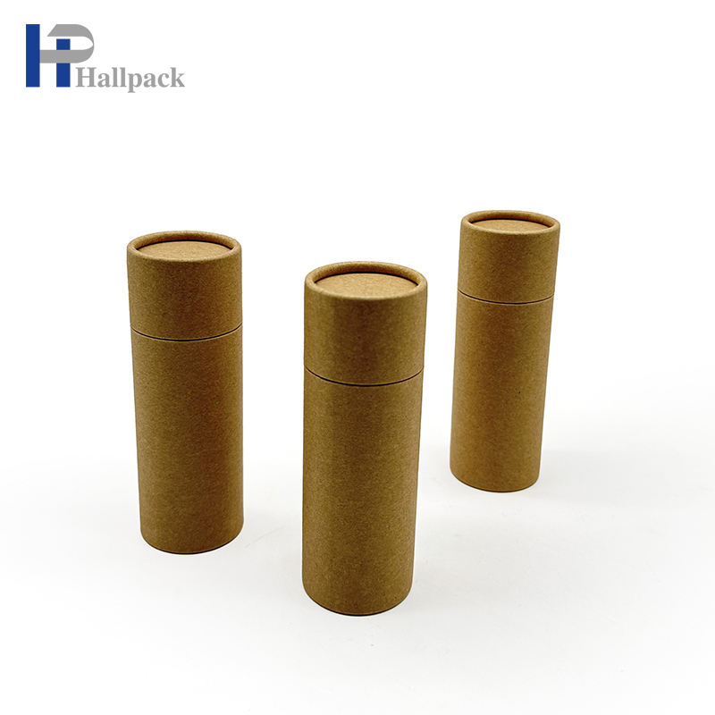 La cartulina amistosa de Eco Kraft de la venta al por mayor de la fábrica empuja hacia arriba el tubo de papel para el protector labial 105G