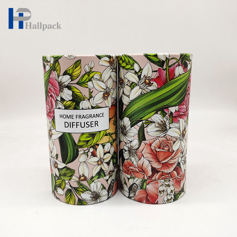 Tubo de papel de caja cilíndrica de cartón para embalaje de ropa personalizada respetuosa con el medio ambiente para camisetas ropa interior calcetines toalla