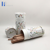 Original Impresión personalizada, contenedor de bolígrafos con núcleo de papel reciclado, tubo