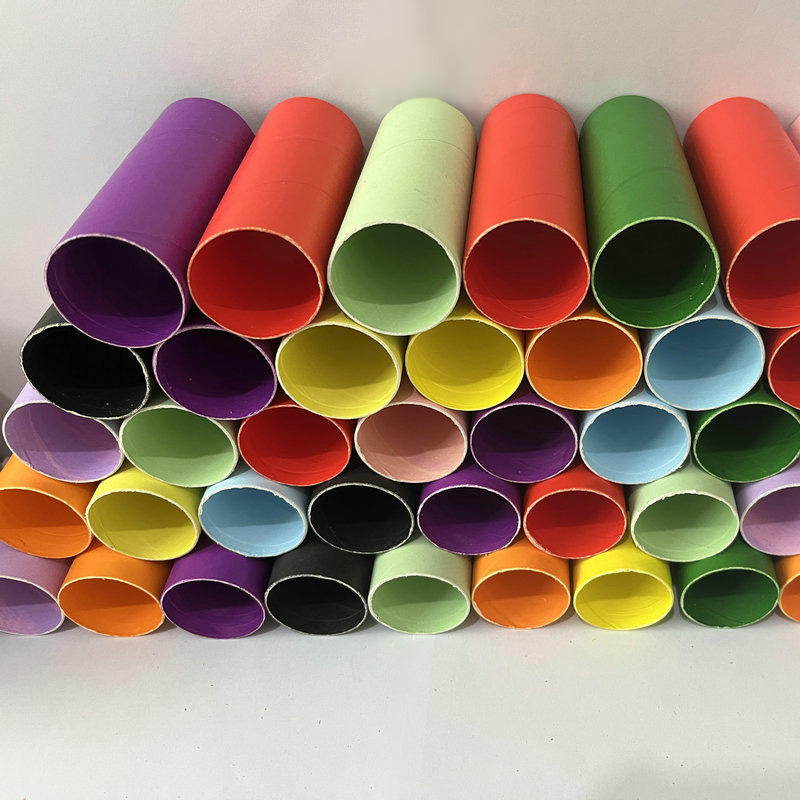 Cilindro de papel de envío de embalaje de tubo de póster A3 hecho en papel kraft marrón especial Eco Stock