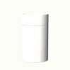Tubo de papel de cartón cilíndrico de stock blanco para embalaje de café, bebidas, jugo, champán y tequila, duradero y resistente