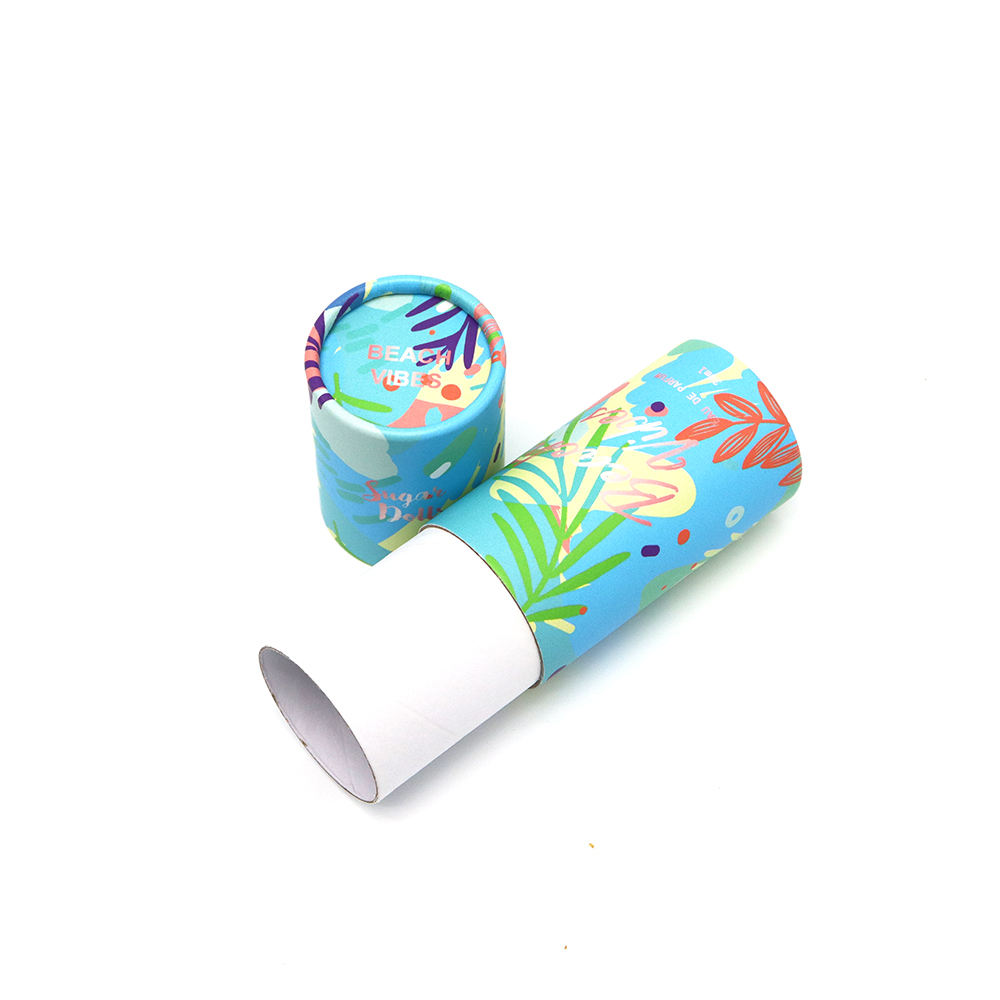 Tubo cilíndrico de papel Kraft de alta calidad, tubo de papel para embalaje, tubo de papel Kraft para emulsión de aceite esencial de Perfume, embalaje de 30ml