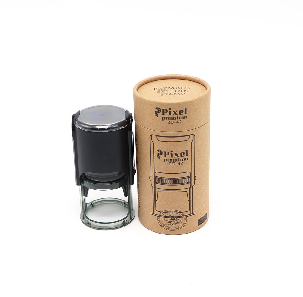 Cilindro de papel Kraft biodegradable, sello de papelería, bolígrafo, toalla, tubo de papel, embalaje utilizado para embalaje de necesidades diarias