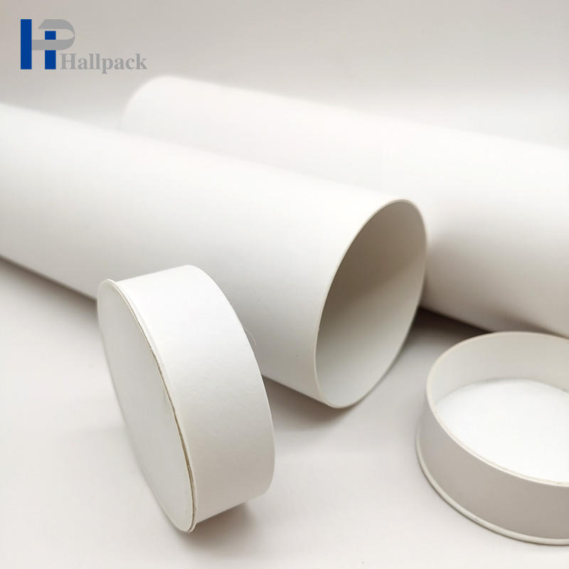 Tubo de papel de empaquetado del papel del cuidado de la piel de la crema de manos para el cuidado de la piel