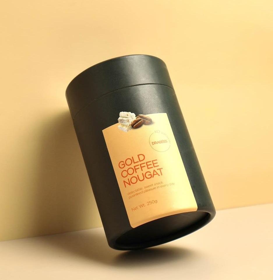 Tubo de cartón de papel de embalaje redondo de calidad alimentaria ecológico para polvo/café de proteína