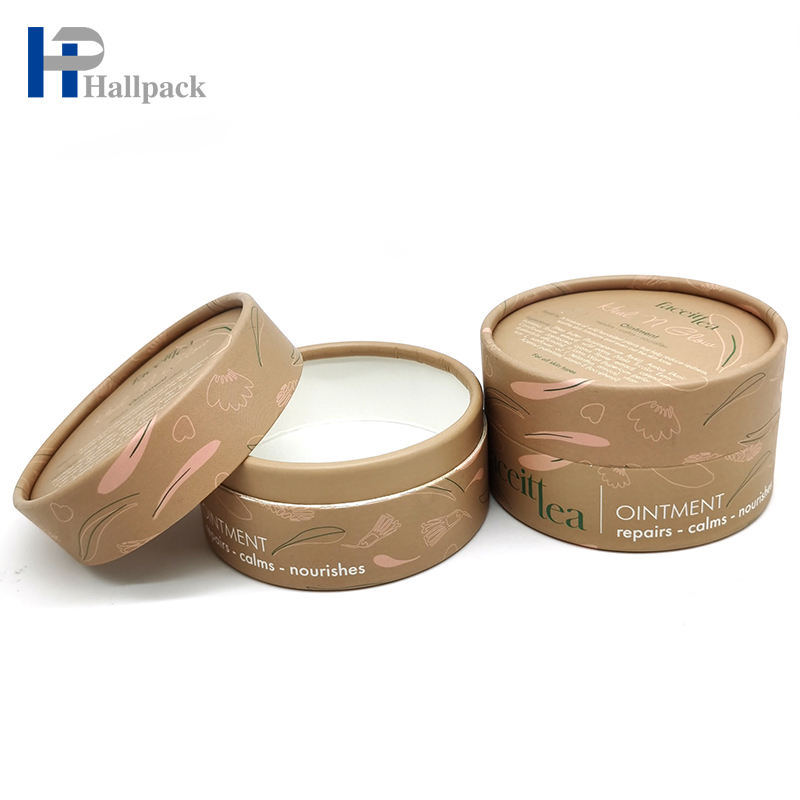 Tubo de papel modificado para requisitos particulares de la cartulina de la caja del paquete del diseño de la categoría alimenticia con el empaquetado del borde del rollo