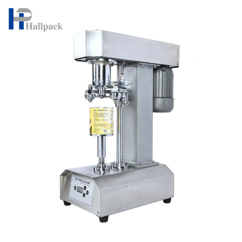 Máquina de sellado eléctrica multifunción para cosméticos, electrónica, sobremesa, enlatado de alimentos, cerveza, lata de aluminio, 370w