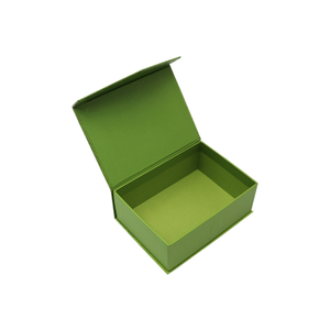 Embalaje de caja en forma de libro para aretes Jewelry Gift Diseño personalizado Biodegradable Magnetic Carton