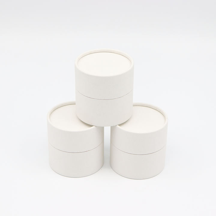 Embalaje cosmético personalizado de alta calidad, caja cilíndrica de cartón, embalaje de tubo de papel para mascarilla, crema facial, crema para ojos