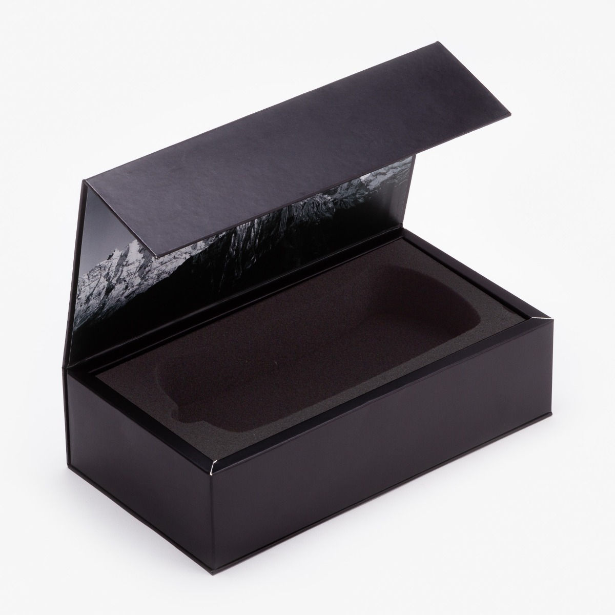 Caja de comida con accesorio de lazo, cartón Kraft y papel artístico para galletas, cigarrillos, brillo de labios, embalaje, impresión en relieve de logotipo