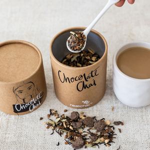Embalaje de tubo de papel personalizado biodegradable para té para granos de café de té
