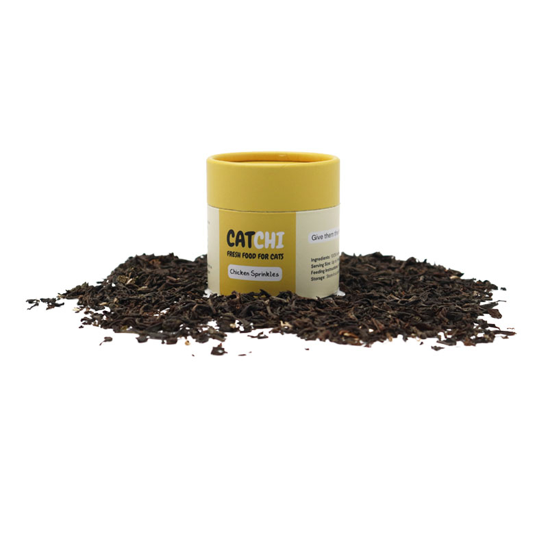 Papel biodegradable Embalaje de tubo de grado de alimentos Té redondo de té lata
