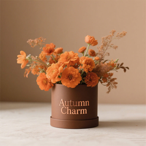 Embalaje de tubo de papel de diseño personalizado Embalaje de tubos de regalo de lujo Embalaje de la caja de flores