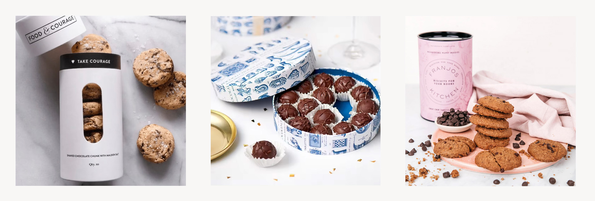 Embalaje de tubo de galletas